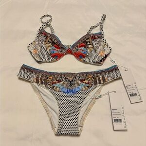 Camilla swimsuit set XS, brand new